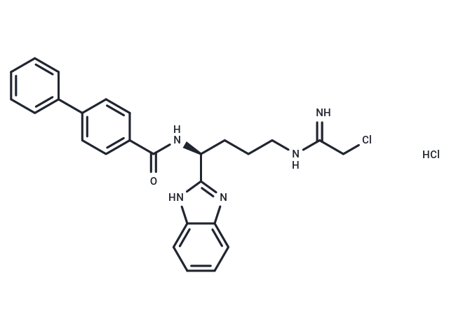 化合物 BB-Cl-Amidine hydrochloride,BB-Cl-Amidine hydrochloride