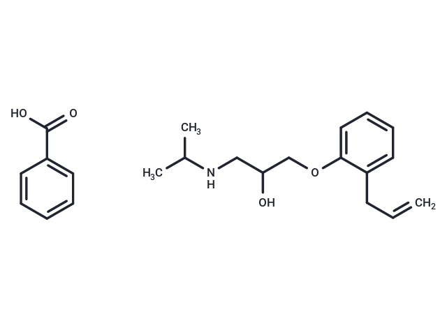 化合物 Alprenolol benzoate,Alprenolol benzoate