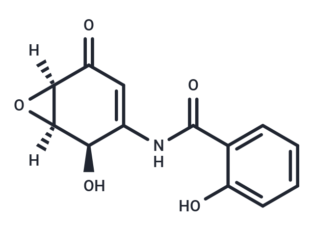 化合物 (+)-DHMEQ,(+)-DHMEQ