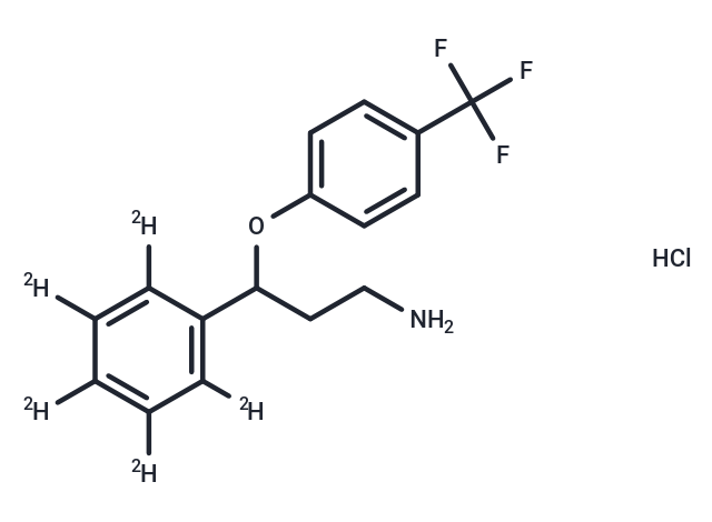 鹽酸去甲氟西汀-d5,Norfluoxetine-d5 Hydrochloride