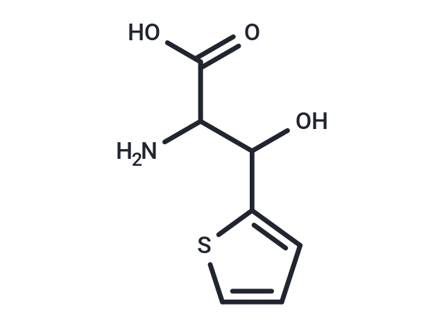 化合物 2-Amino-3-hydroxy-3-(thiophen-2-yl)propanoic acid,2-Amino-3-hydroxy-3-(thiophen-2-yl)propanoic acid