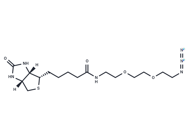 化合物Biotin-PEG2-CH2CH2N3,Biotin-PEG2-CH2CH2N3