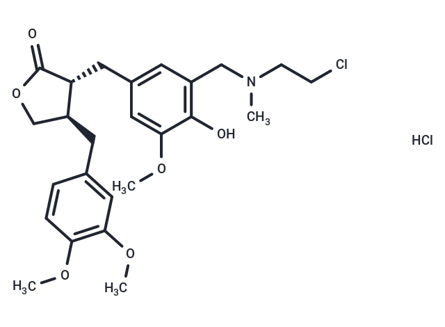 化合物 Arctigenin mustard,Arctigenin mustard