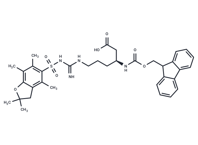 Fmoc-β-HoArg（Pbf）-OH,Fmoc-β-HoArg（Pbf）-OH