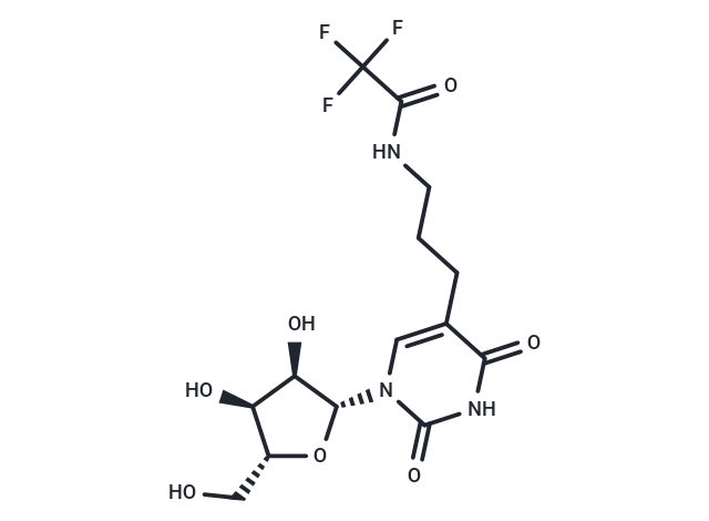 化合物 5-[3-[(Trifluoroacetyl)amino]propyl]uridine,5-[3-[(Trifluoroacetyl)amino]propyl]uridine