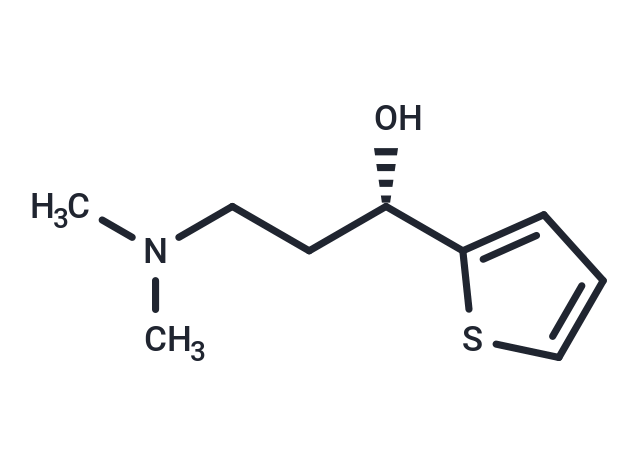 化合物 (S)-N,N-Dimethyl-3-hydroxy-3-(2-thienyl)propanamine,(S)-N,N-Dimethyl-3-hydroxy-3-(2-thienyl)propanamine