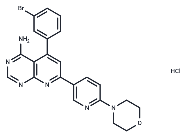 化合物 ABT-702 hydrochloride,ABT-702 hydrochloride