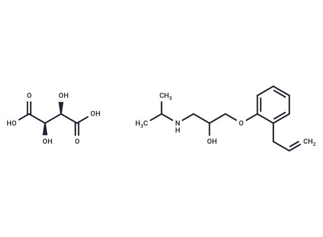 化合物 Alprenolol tartrate,Alprenolol tartrate