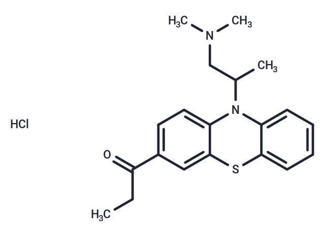 化合物 Propiomazine Hydrochloride,Propiomazine Hydrochloride