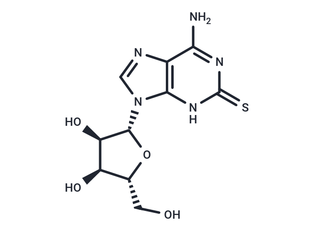 化合物 2-mercaptoadenosine,2-mercaptoadenosine