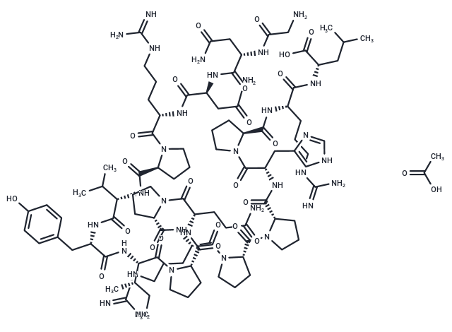 化合物Apidaecin IB acetate,Apidaecin IB acetate