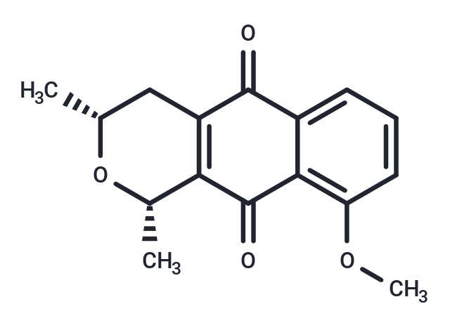 化合物 Eleutherin, (-)-,Eleutherin, (-)-