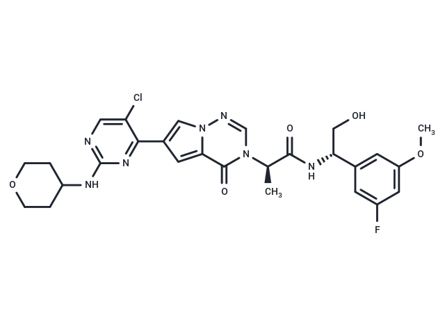 化合物 ERK1/2 inhibitor 6,ERK1/2 inhibitor 6