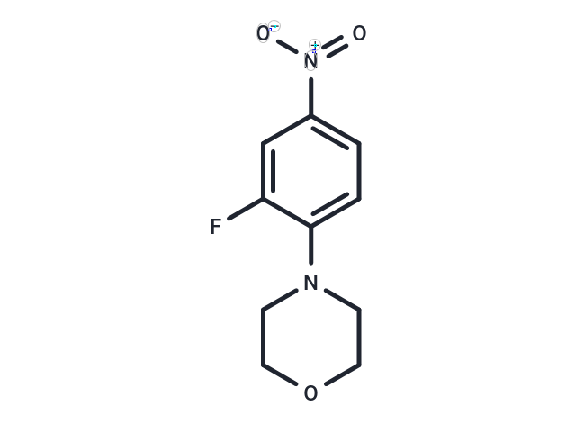 化合物 4-(2-Fluoro-4-nitrophenyl)morpholine,4-(2-Fluoro-4-nitrophenyl)morpholine