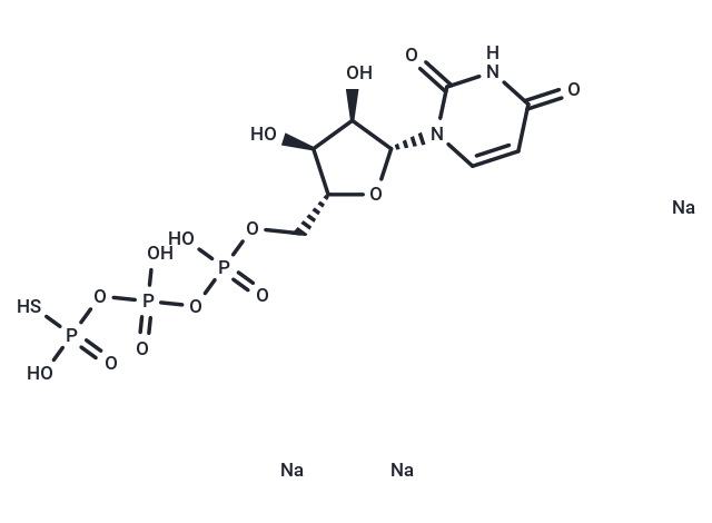 化合物 UTPγS trisodium salt,UTPγS trisodium salt