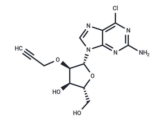 化合物 2-Amino-6-chloropurine-9-(2’-O-propargyl)riboside,2-Amino-6-chloropurine-9-(2’-O-propargyl)riboside