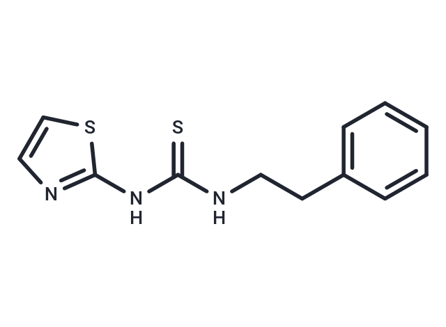 化合物 Thiourea, N-(2-phenylethyl)-N'-2-thiazolyl-,Thiourea, N-(2-phenylethyl)-N'-2-thiazolyl-