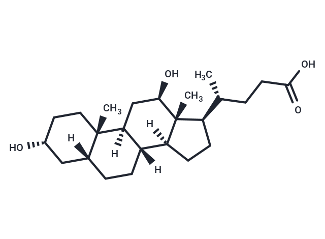 化合物 3α,12β-Dihydroxycholanoic acid,3α,12β-Dihydroxycholanoic acid