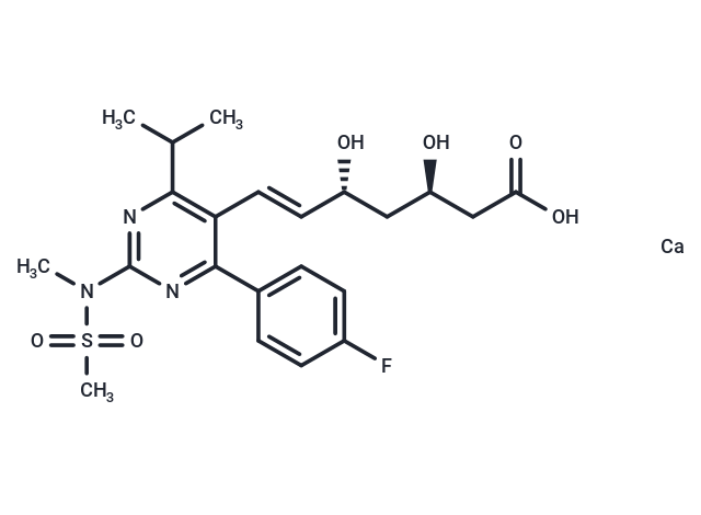 化合物 (3R,5R)-Rosuvastatin calcium,(3R,5R)-Rosuvastatin calcium