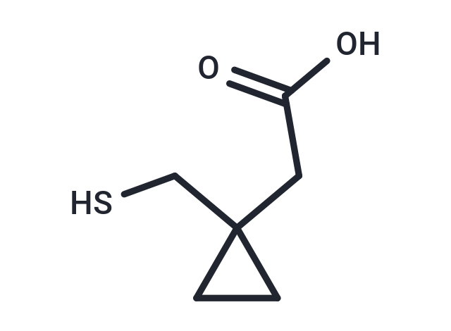 化合物 2-(1-(Mercaptomethyl)cyclopropyl)acetic acid,2-(1-(Mercaptomethyl)cyclopropyl)acetic acid