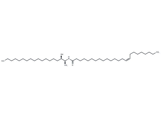 化合物 C24:1 dihydro 1-Deoxyceramide (m18:0/24:1),C24:1 dihydro 1-Deoxyceramide (m18:0/24:1)