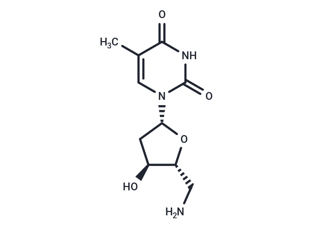 化合物 5’-Amino-5’-deoxythymidine,5’-Amino-5’-deoxythymidine