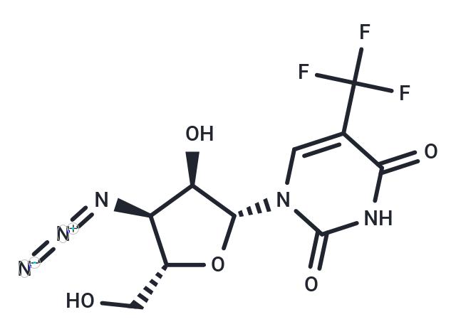 化合物 3’-Azido-3’-deoxy-5-trifluoromethyluridine,3’-Azido-3’-deoxy-5-trifluoromethyluridine