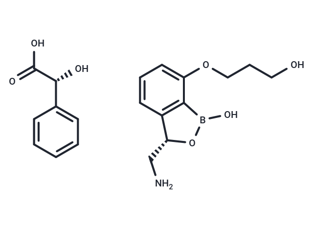 化合物 Epetraborole R-Mandelate,Epetraborole R-Mandelate