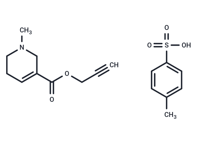 化合物 Arecaidine propargyl ester tosylate,Arecaidine propargyl ester tosylate