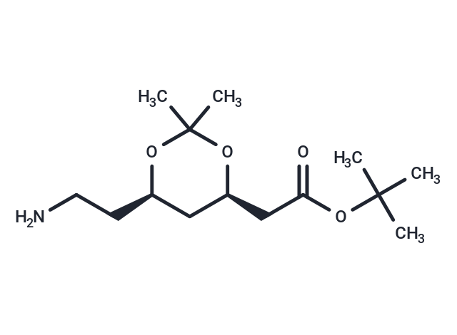 化合物 (4R,6R)-tert-Butyl-6-(2-aminoethyl)-2,2-dimethyl-1,3-dioxane-4-acetate,(4R,6R)-tert-Butyl-6-(2-aminoethyl)-2,2-dimethyl-1,3-dioxane-4-acetate