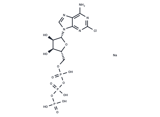 化合物 2-Chloroadenosine 5-triphosphate sodium,2-Chloroadenosine 5-triphosphate sodium