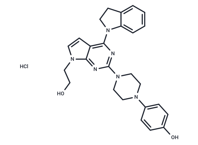 化合物 MIF-IN-4 hydrochloride,MIF-IN-4 hydrochloride