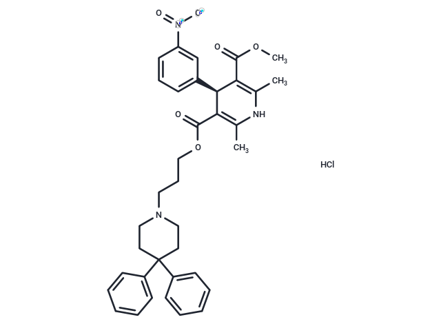 化合物 Niguldipine hydrochloride,Niguldipine hydrochloride