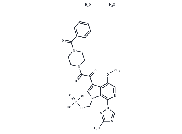 化合物 Fostemsavir dihydrate,Fostemsavir dihydrate