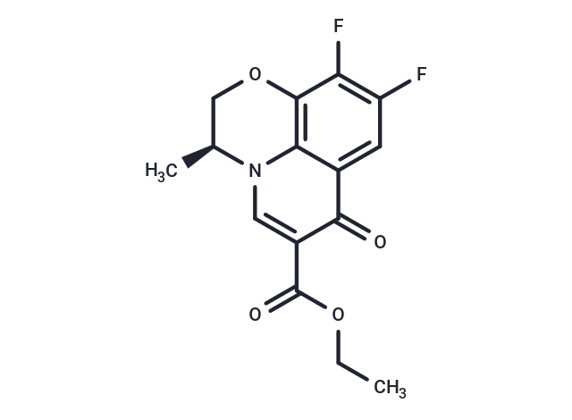 化合物 (S)-Ethyl 9,10-difluoro-3-methyl-7-oxo-3,7-dihydro-2H-[1,4]oxazino[2,3,4-ij]quinoline-6-carboxylate,(S)-Ethyl 9,10-difluoro-3-methyl-7-oxo-3,7-dihydro-2H-[1,4]oxazino[2,3,4-ij]quinoline-6-carboxylate