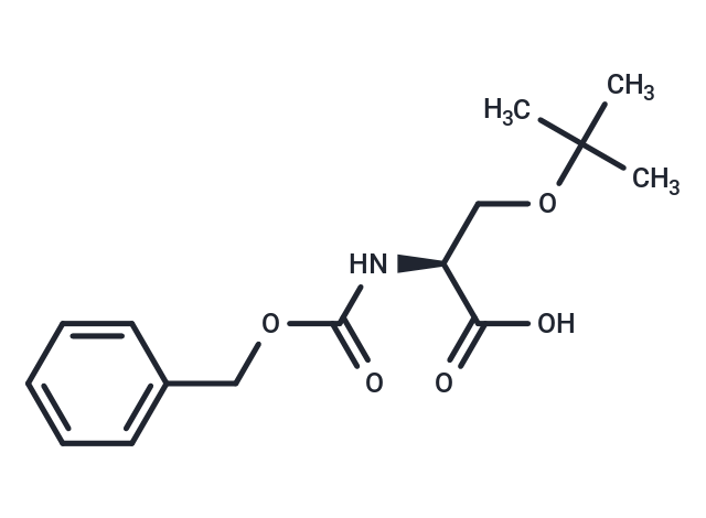 化合物 (S)-2-(((Benzyloxy)carbonyl)amino)-3-(tert-butoxy)propanoic acid,(S)-2-(((Benzyloxy)carbonyl)amino)-3-(tert-butoxy)propanoic acid