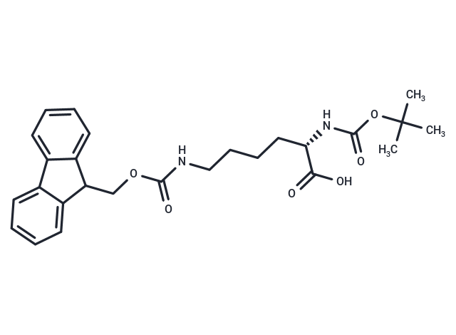 化合物 Boc-Lys(Fmoc)-OH,Boc-Lys(Fmoc)-OH