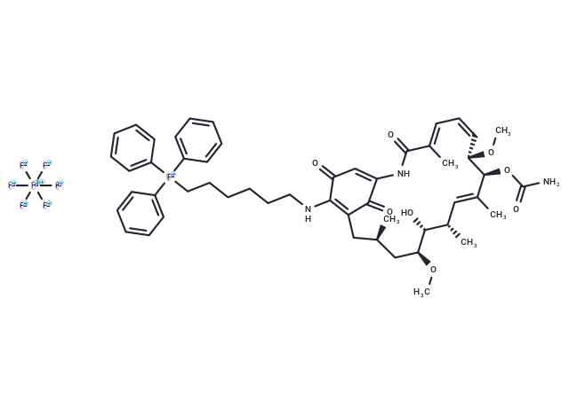 化合物 T11356,Gamitrinib TPP hexafluorophosphate