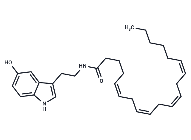 化合物 Arachidonyl serotonin,Arachidonyl serotonin