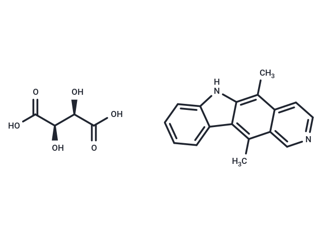 化合物 Ellipticine tartrate,Ellipticine tartrate