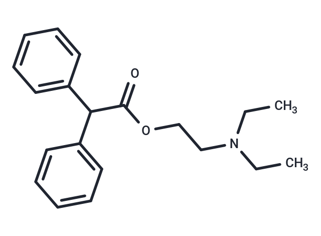 化合物 Adiphenine,Adiphenine