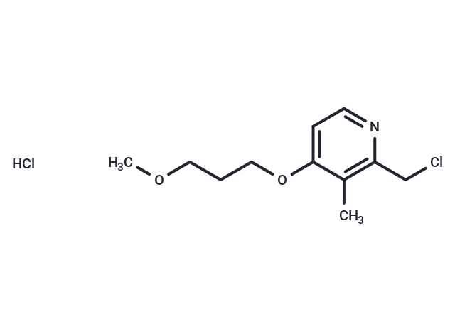 化合物 2-(Chloromethyl)-4-(3-methoxypropoxy)-3-methylpyridine hydrochloride,2-(Chloromethyl)-4-(3-methoxypropoxy)-3-methylpyridine hydrochloride