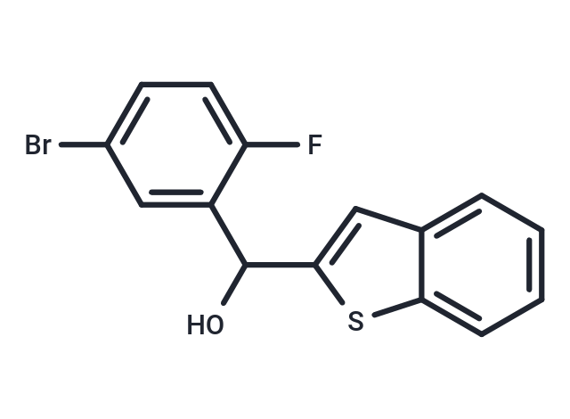 化合物 Benzo[b]thiophen-2-yl(5-bromo-2-fluorophenyl)methanol,Benzo[b]thiophen-2-yl(5-bromo-2-fluorophenyl)methanol