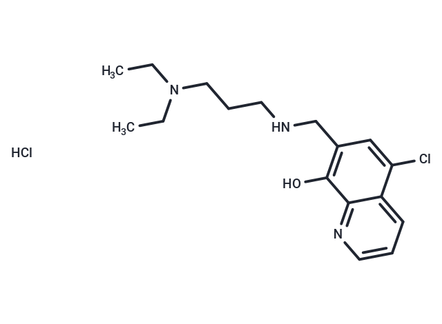 化合物 Clamoxyquin hydrochloride,Clamoxyquin hydrochloride