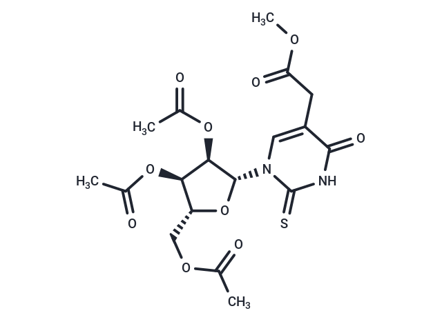 化合物 2’,3’,5’-Tri-O-acetyl-5-methoxycarbonylmethyl-2-thiouridine,2’,3’,5’-Tri-O-acetyl-5-methoxycarbonylmethyl-2-thiouridine