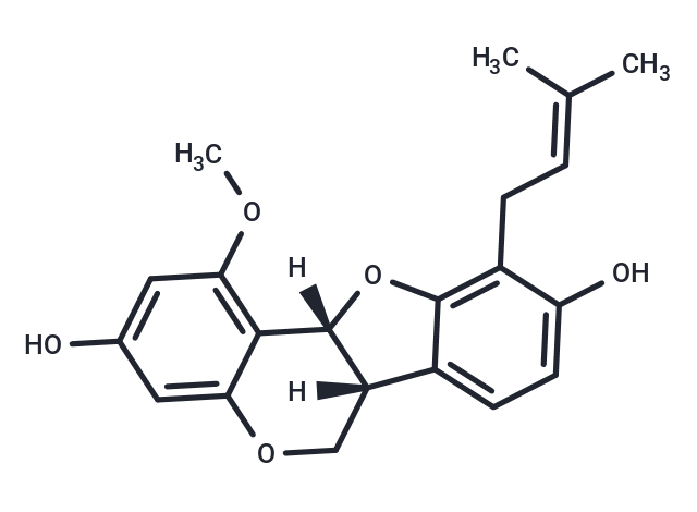 化合物 1-Methoxyphaseollidin,1-Methoxyphaseollidin