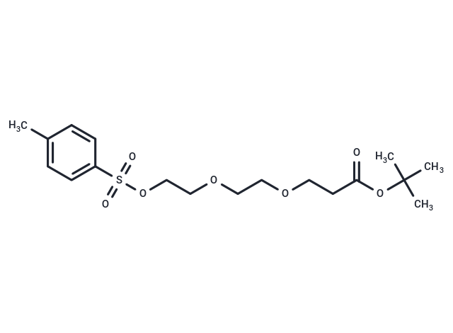 化合物 Tos-PEG2-C2-Boc,Tos-PEG2-C2-Boc