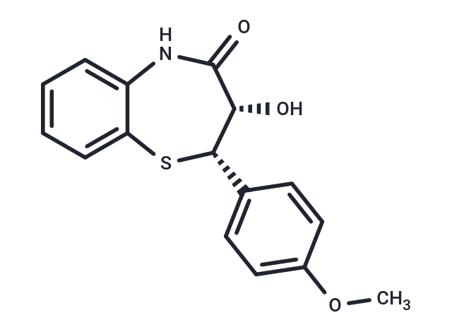 化合物 (2S,3S)-3-Hydroxy-2-(4-methoxyphenyl)-2,3-dihydrobenzo[b][1,4]thiazepin-4(5H)-one,(2S,3S)-3-Hydroxy-2-(4-methoxyphenyl)-2,3-dihydrobenzo[b][1,4]thiazepin-4(5H)-one