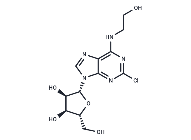 化合物 2-Chloro-N6-(2-hydroxyethyl)adenosine,2-Chloro-N6-(2-hydroxyethyl)adenosine