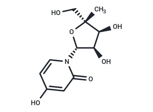 化合物 3-Deaza-4’-C-methyluridine,3-Deaza-4’-C-methyluridine